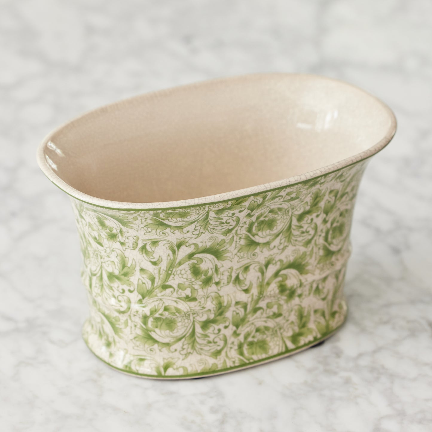 Planter Oval Fleur