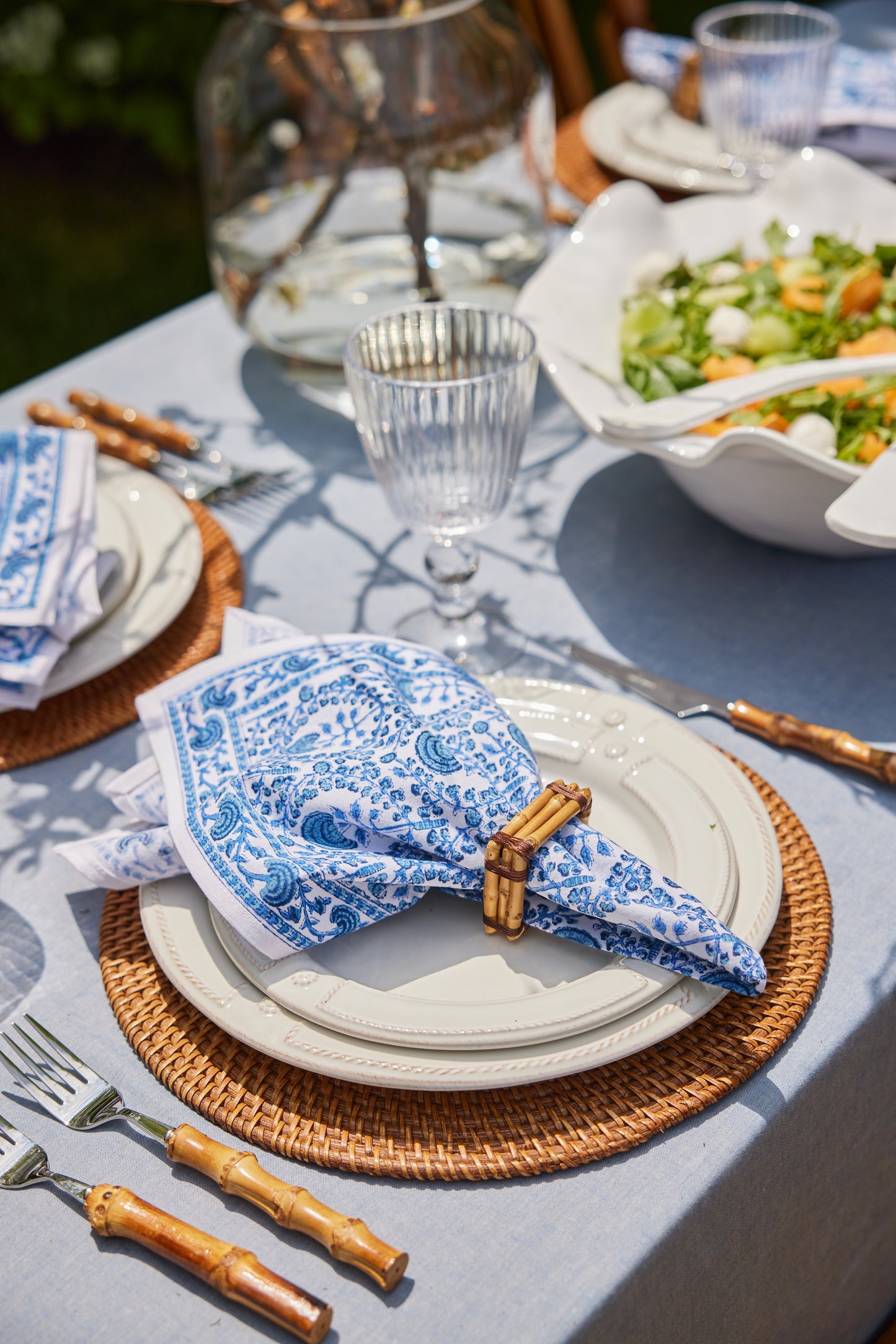 Caroline Blue Napkin (set of 4)