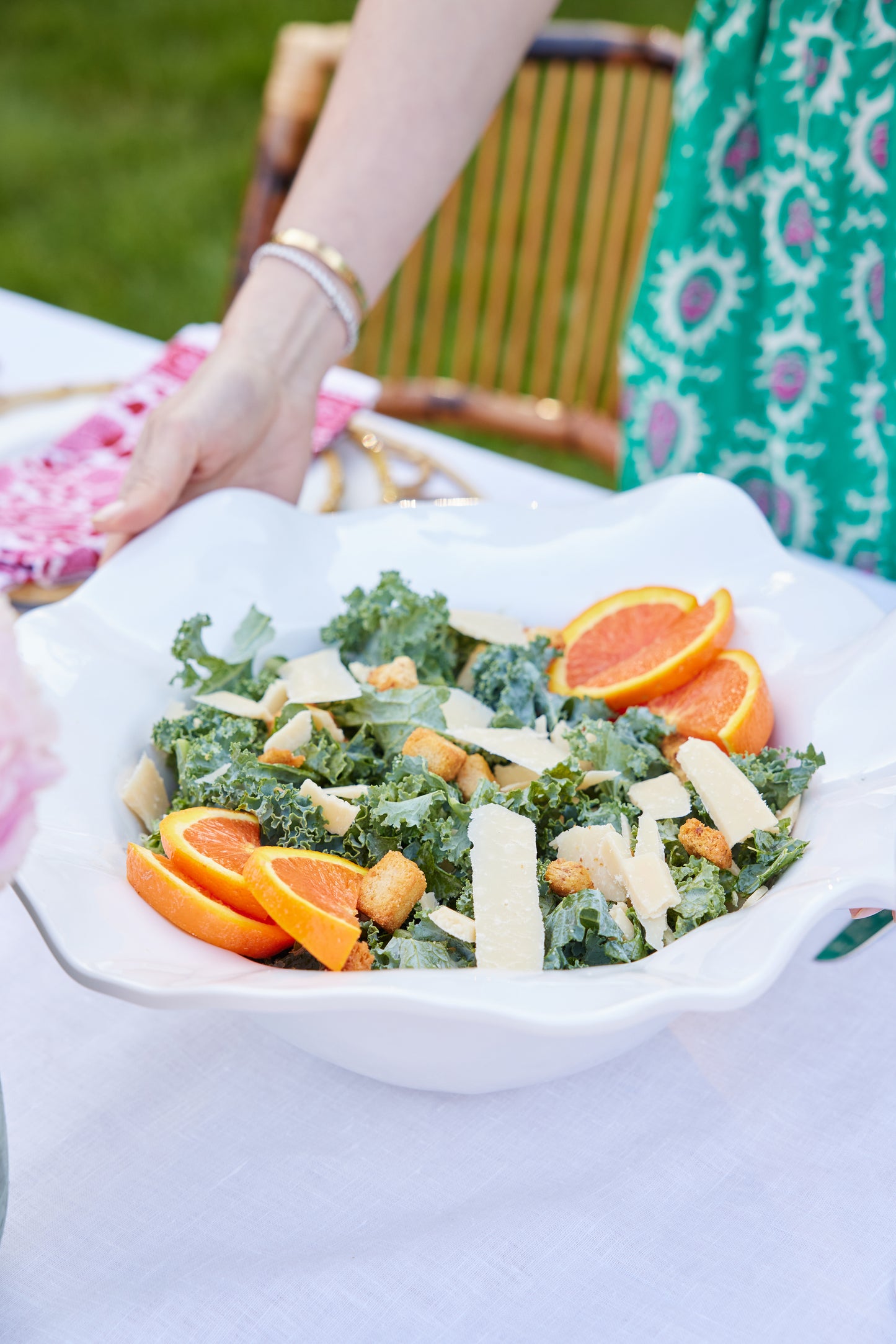 Large Melamine Salad Bowl