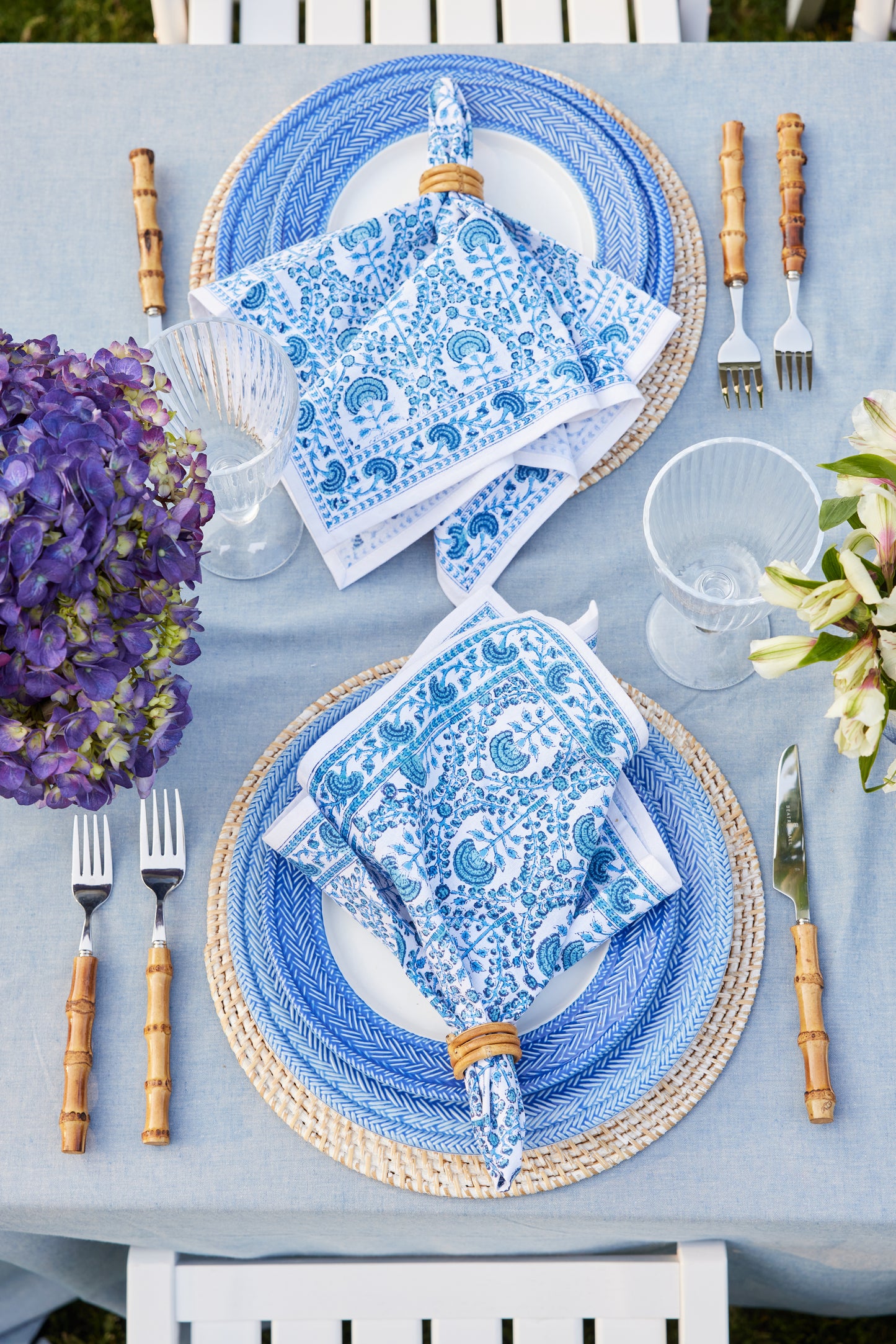 Caroline Blue Napkin (set of 4)