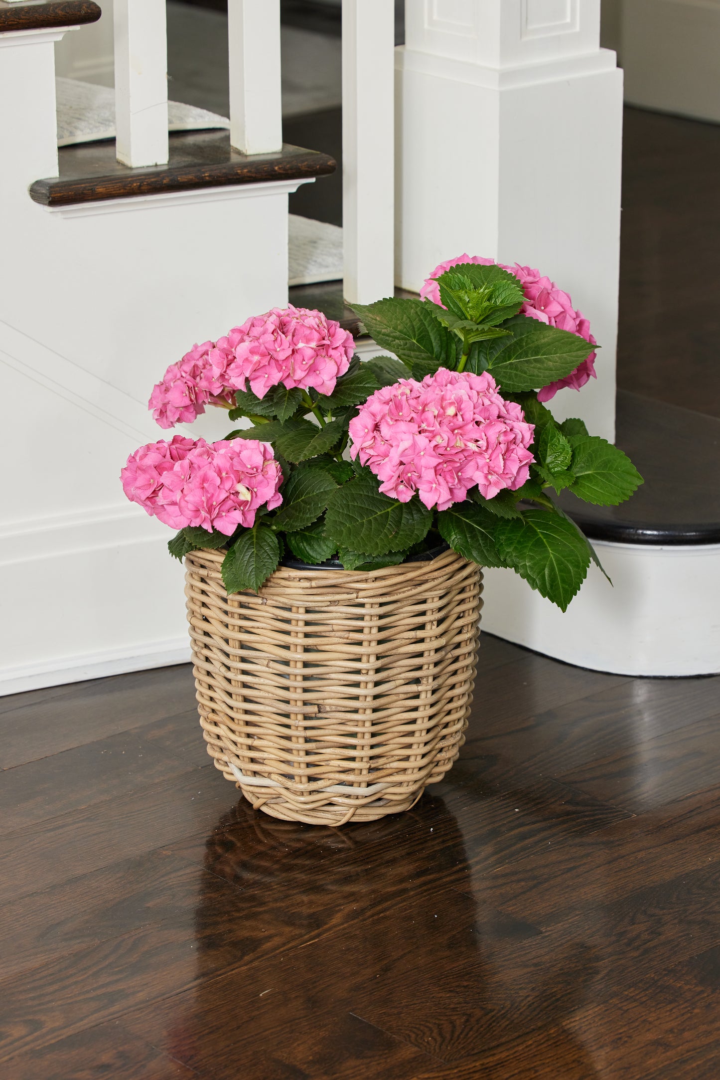 Round Medium Rattan Basket