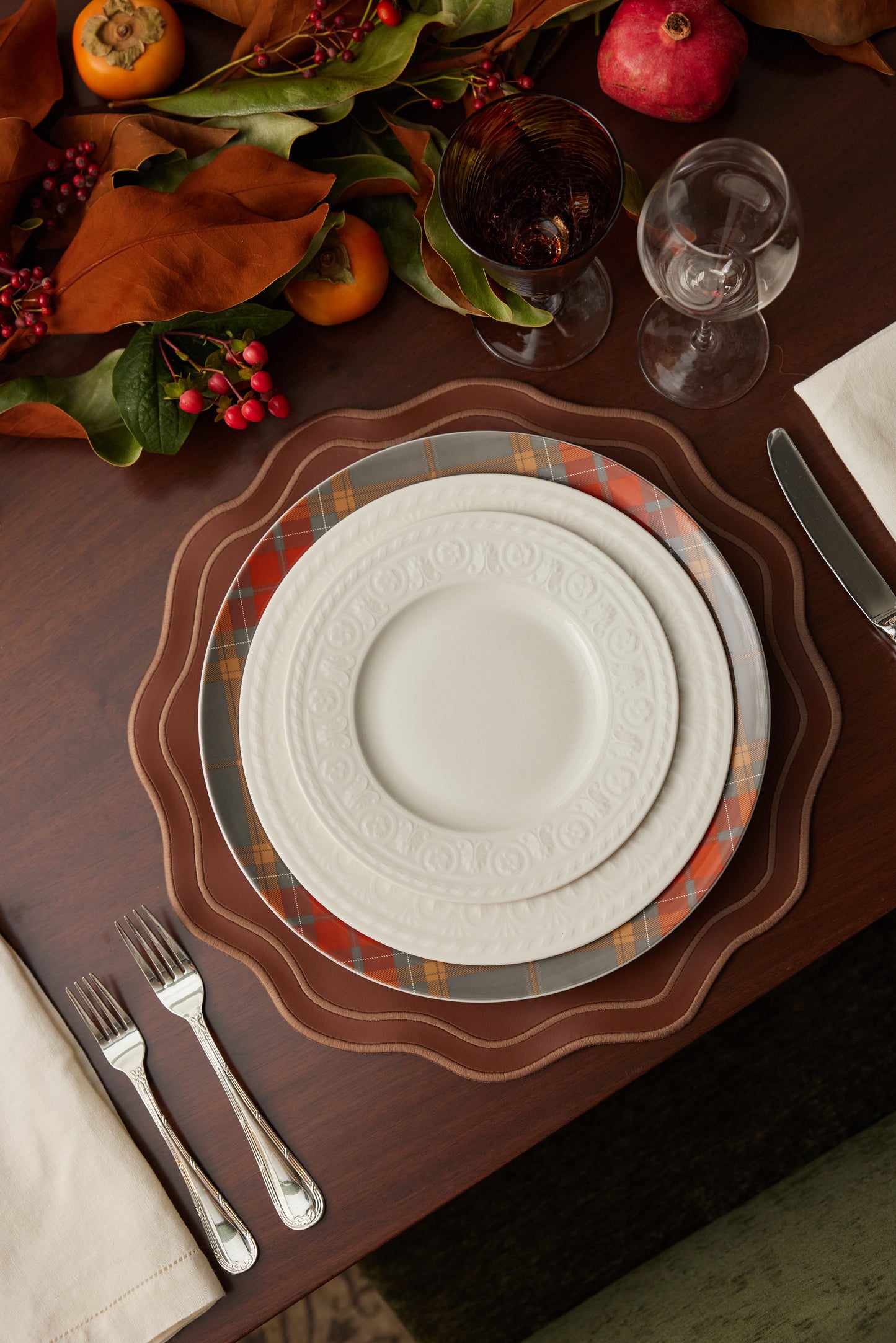 LeeLiss Placemat - Dark Brown
