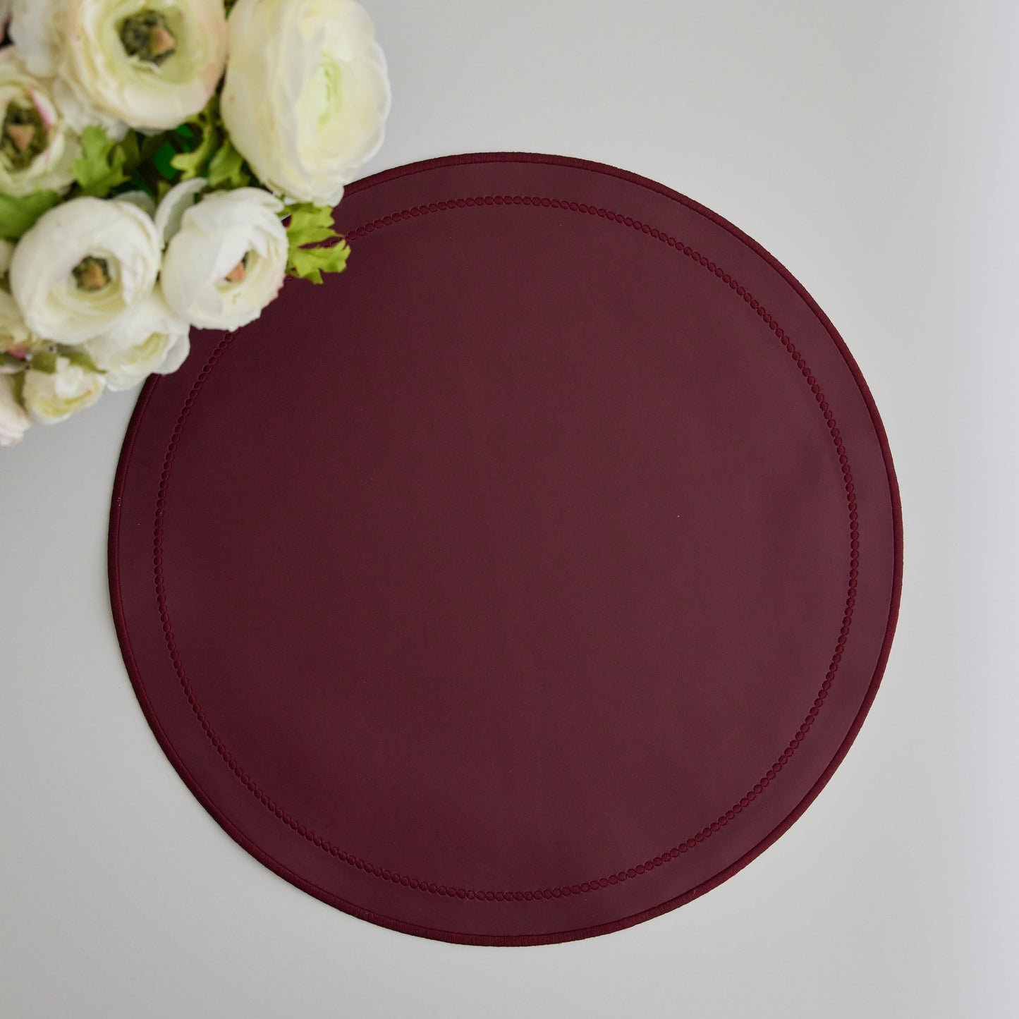 Leeliss Placemat - Burgundy