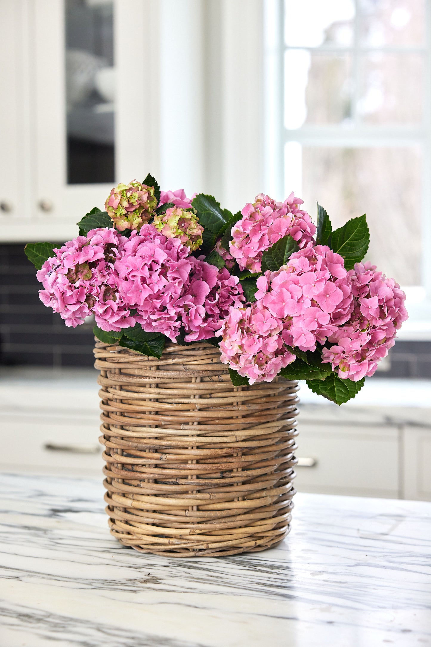 Round Small Rattan Basket