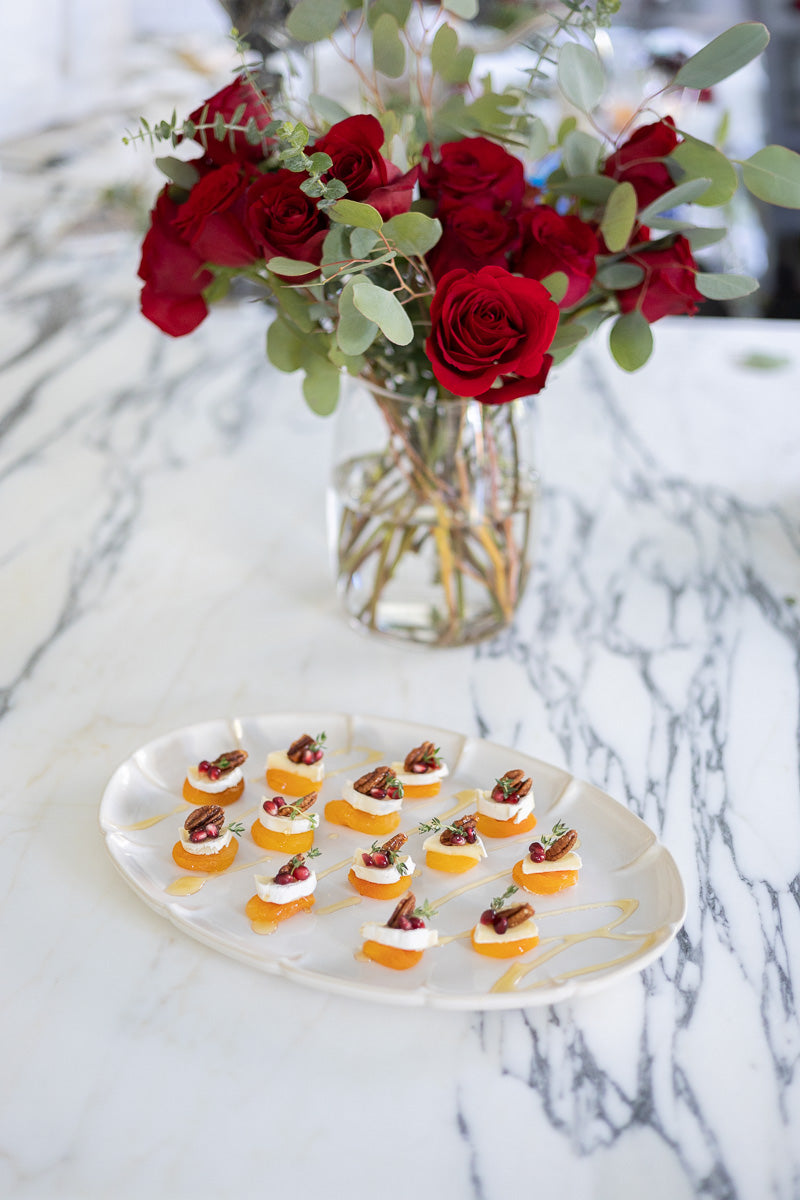 Oval Stoneware Platter 14"