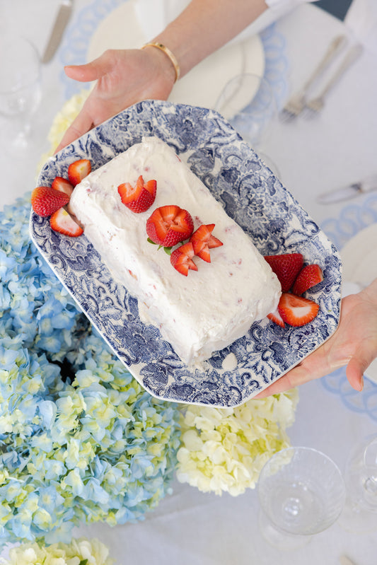 Frozen Strawberry Trifle
