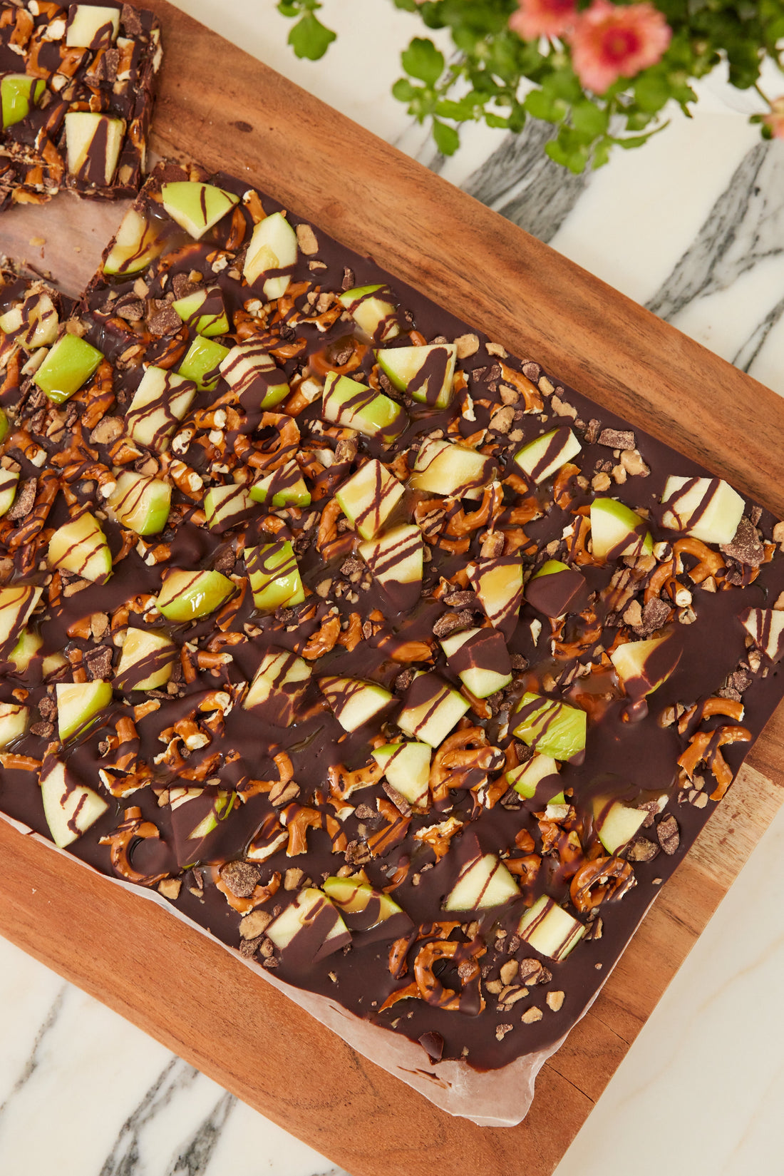 Apple Caramel Bark