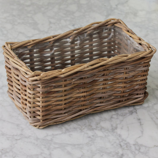 Rectangle Large Rattan Basket