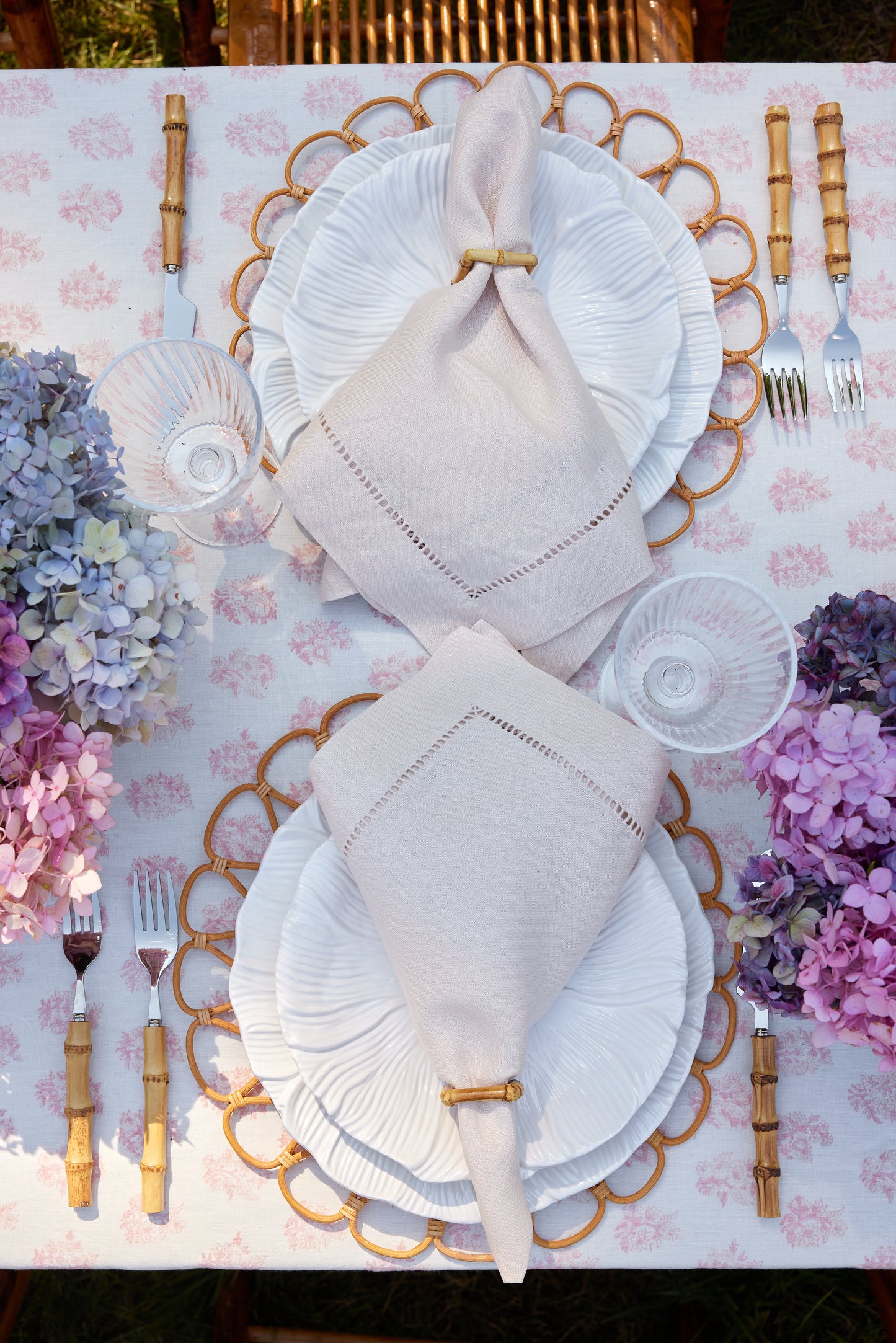 Rattan Petal Placemat