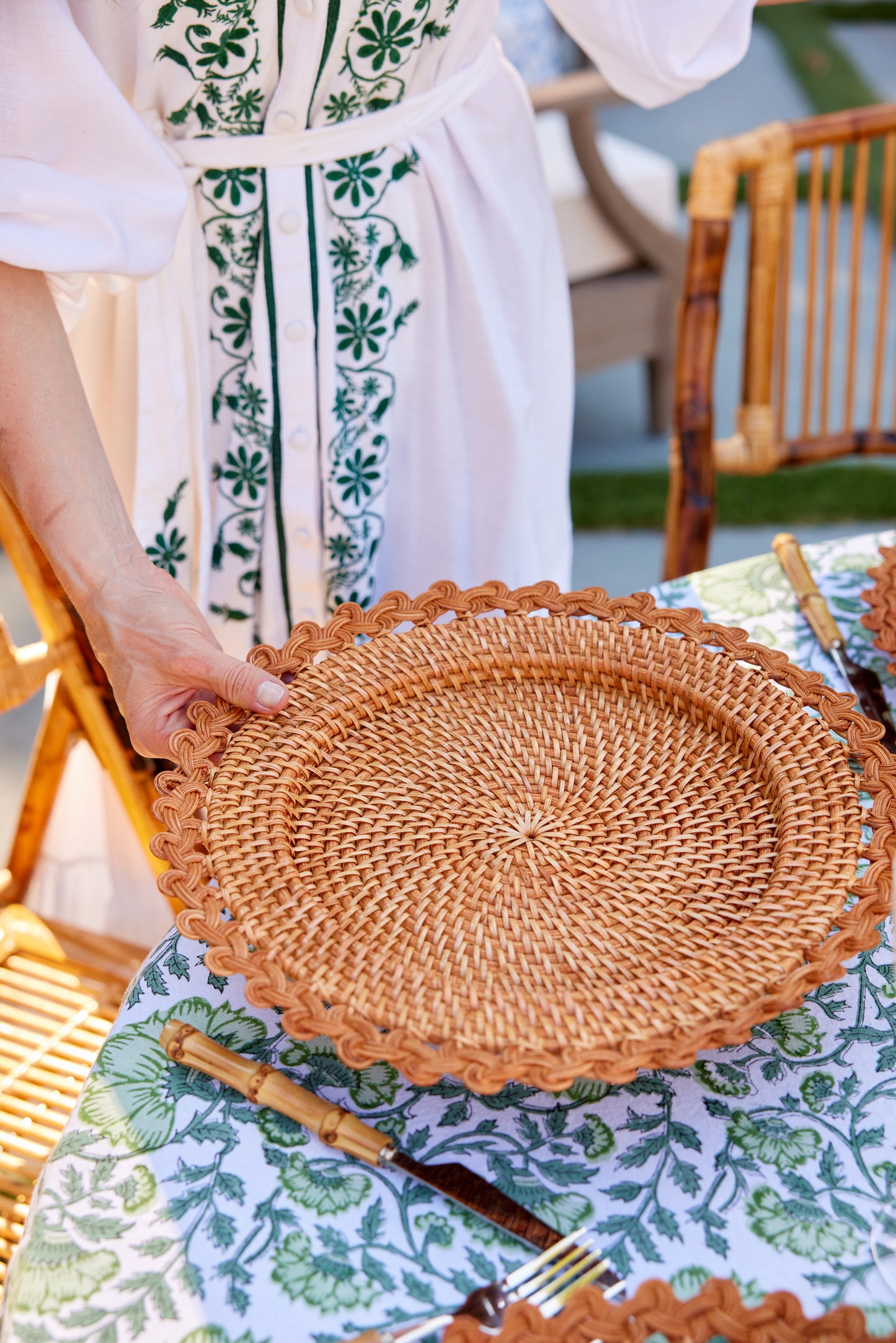 Rattan Braided Placemat