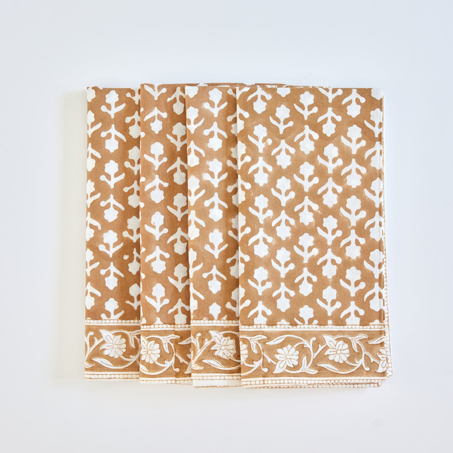 Charlotte Caramel Napkins (Set of 4)