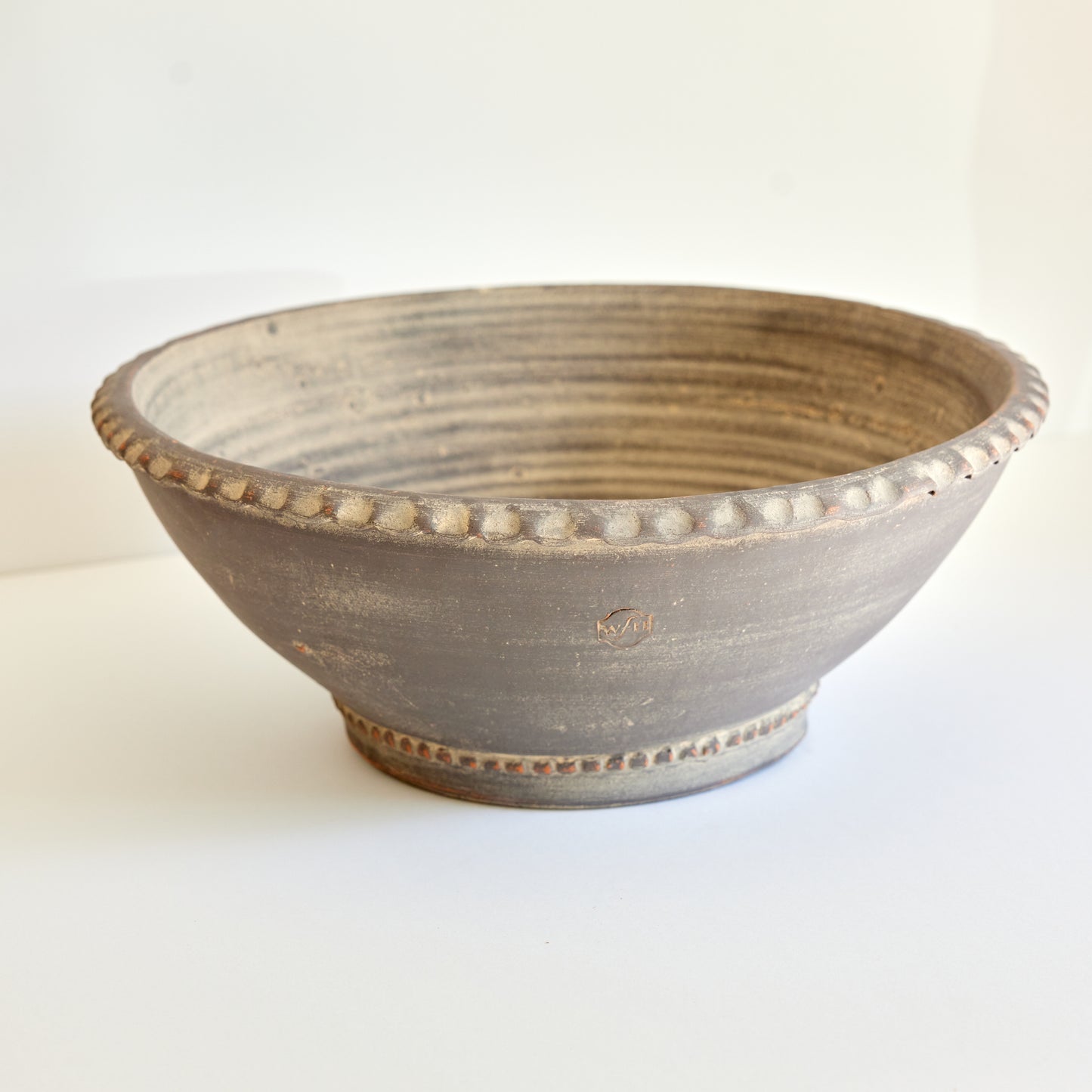 Venice Gray Low Bowl