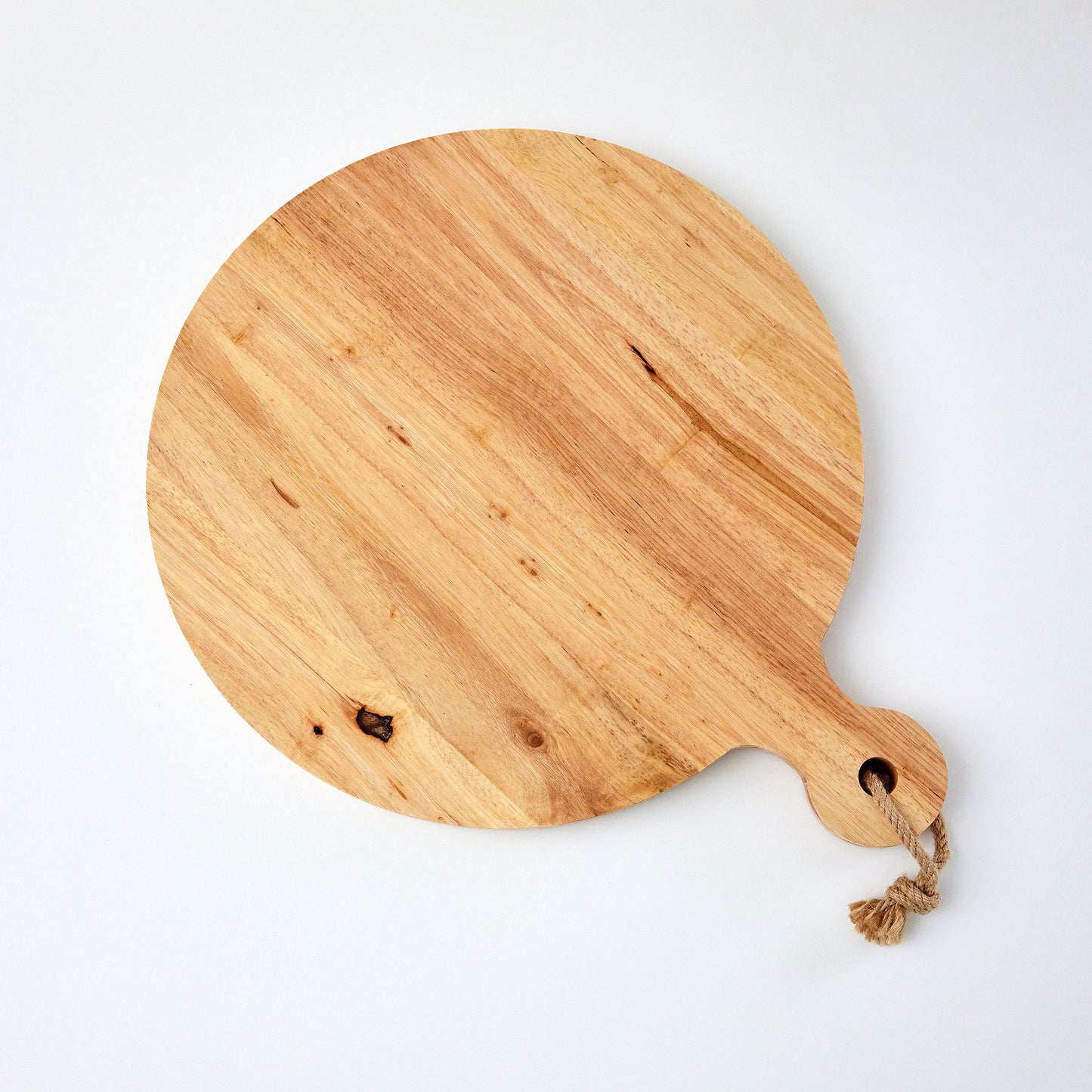 Round wood board